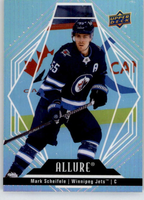 2022-23 Upper Deck Allure #51 Mark Scheifele Winnipeg Jets NHL Hockey Trading Card