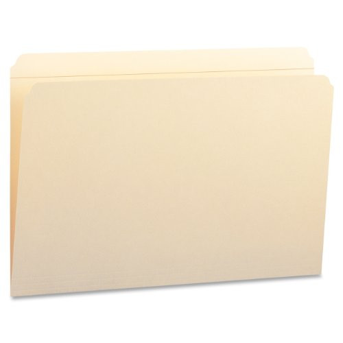 Smead File Folder, Reinforced Straight-Cut Tab, Legal Size, Manila, 100 Per Box (15310) Smead File Folder, Reinforced Straight-Cut Tab, Legal Size, Manila, 100 Per Box (15310)