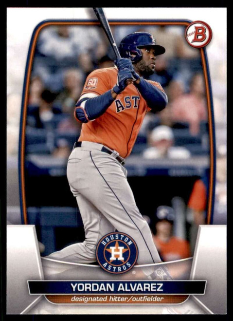 2023 Bowman #29 Yordan Alvarez Houston Astros MLB Baseball Trading Card