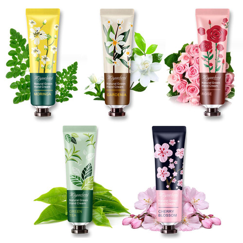 XiaoTu 5 Pack Hand Care Cream,Natural Plant Fragrance Hand Lotion Moisturizing Hand Cream for Working Dry Cracked Hands,Mini Travel Size Hand Cream Gift Set for Women Men-30ml(Floral) XiaoTu 5 Pack Hand Care Cream,Natural Plant Fragrance Hand Lotion Moisturizing Hand Cream for Working Dry Cracked Hands,Mini Travel Size Hand Cream Gift Set for Women Men-30ml(Floral)