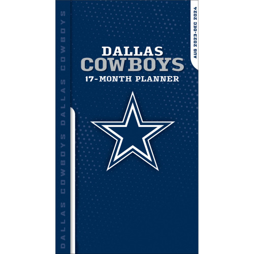 Turner Licensing Dallas Cowboys 2023-24 17-Month Pocket Planner