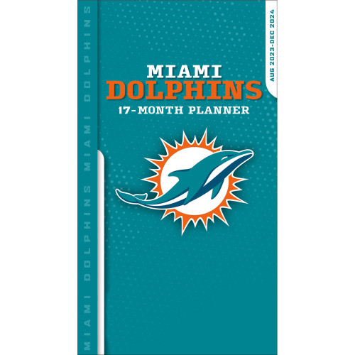 Turner Licensing Miami Dolphins 2023-24 17-Month Pocket Planner