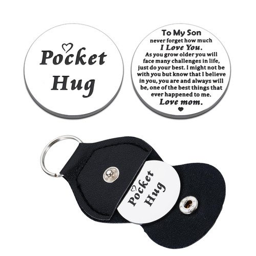 Gifts for Son Pocket Hug Token Stocking Stuffers for Teenager Teen Boys Son Gift from Mom to Son Birthday Christmas Gifts for Him Son Sentimental Long Distance Relationship Gifts for Stepson Adult Son Gifts for Son Pocket Hug Token Stocking Stuffers for Teenager Teen Boys Son Gift from Mom to Son Birthday Christmas Gifts for Him Son Sentimental Long Distance Relationship Gifts for Stepson Adult Son