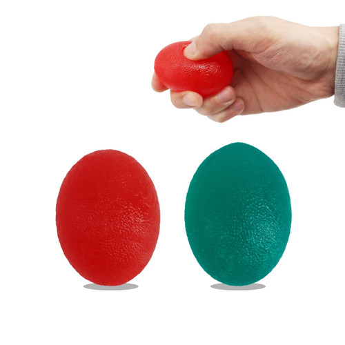 Finger Stress Relief Ball 2Pcs Finger Grip strength trainer Stress Balls For Adults and Kids Hand Grip Strengthener Wrist Exercise Gel Squeeze Balls Physical Therapy to Increase Hand Flexibility