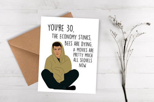 BALOR Schmidt New Girl 30th Birthday Card funny card for him birthday gift for her happy birthday card birthday wishes funny card for her BALOR Schmidt New Girl 30th Birthday Card funny card for him birthday gift for her happy birthday card birthday wishes funny card for her