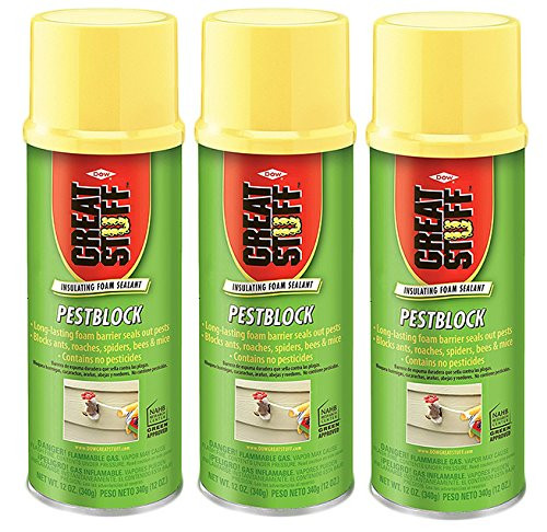 3-Pack GREAT STUFF Pestblock 12 oz Insulating Foam Sealant