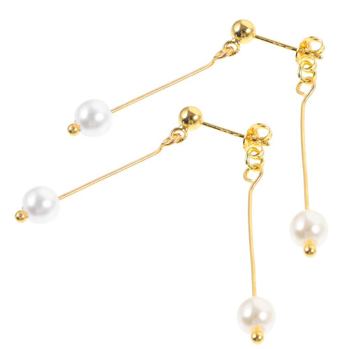 PACKOVE 1 Pair Pearl Stud Earrings Statement Earrings Women Earring Studs Fashion Ear Jewelry PACKOVE 1 Pair Pearl Stud Earrings Statement Earrings Women Earring Studs Fashion Ear Jewelry