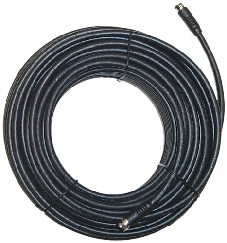 Black Point Products BV-086 100-Foot RG-6 H.D. Coax with Fittings, Black