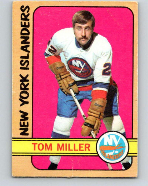 V3337-1972-73 O-Pee-Chee #32 Tom Miller RC Rookie New York Islanders