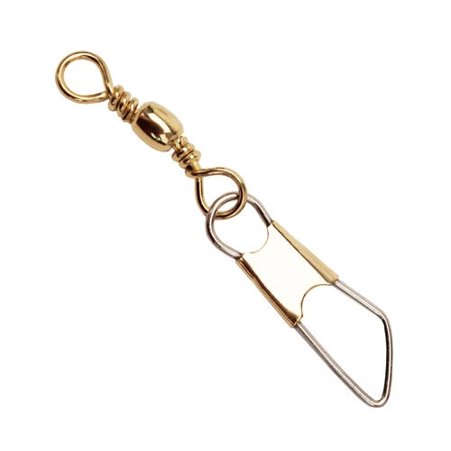 Eagle Claw Barrel Swivel W/Safety SNAP-1