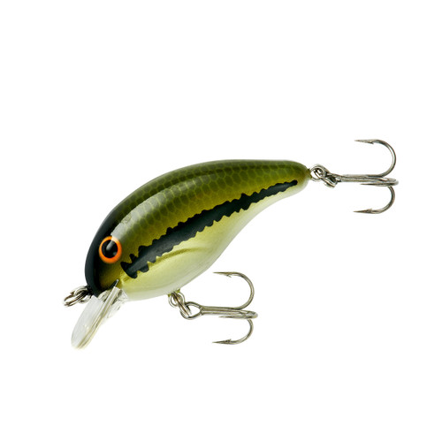 BANDIT LURES Crank 100-Series 2-Inch Baby Bass 2 to 5-Feet Deep Bait (Green) (BDT101)