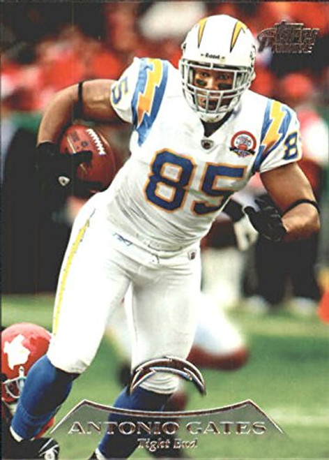 2010 Topps Prime #111 Antonio Gates NFL Football Trading Card 2010 Topps Prime #111 Antonio Gates NFL Football Trading Card