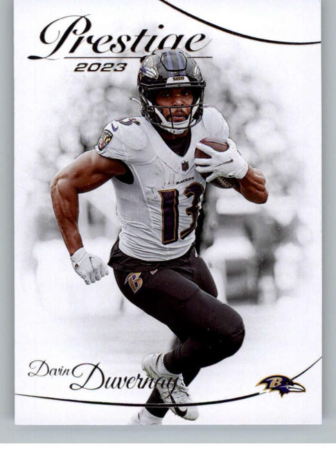 2023 Panini Prestige #20 Devin Duvernay Baltimore Ravens NFL Football Trading Card 2023 Panini Prestige #20 Devin Duvernay Baltimore Ravens NFL Football Trading Card