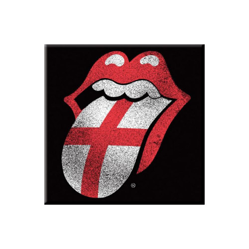 Rolling Stones English Tongue steel fridge magnet (ro)
