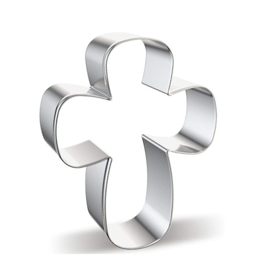 WJSYSHOP Crucifix Cross Crucifixion Shaped Cookie Cutter - D