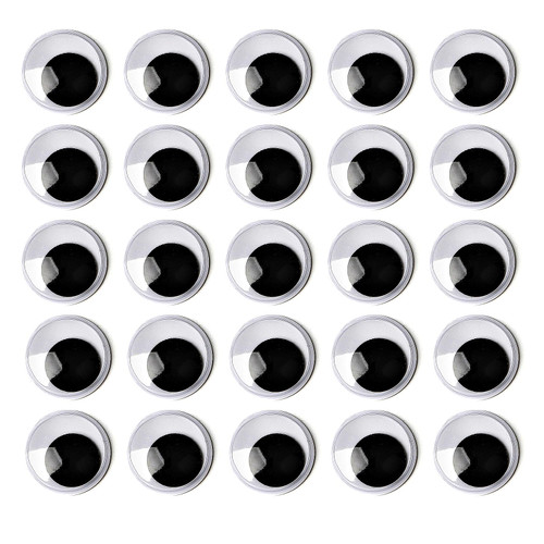 Vivixin Googly Eyes Self Adhesive 150pcs, Black Plastic Wiggle Googly Eyes for Crafts, Wiggle Googly Eyes, Large Googly Eyes Sticker for DIY (25mm) Vivixin Googly Eyes Self Adhesive 150pcs, Black Plastic Wiggle Googly Eyes for Crafts, Wiggle Googly Eyes, Large Googly Eyes Sticker for DIY (25mm)