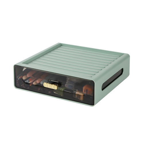 Tonxus Stackable Drawer Storage Box, Desktop Drawer Organizer,Plastic Storage Drawers for Office Stationery Supplies Makeup Cosmetic Organization (Light Green-1 drawer) Tonxus Stackable Drawer Storage Box, Desktop Drawer Organizer,Plastic Storage Drawers for Office Stationery Supplies Makeup Cosmetic Organization (Light Green-1 drawer)