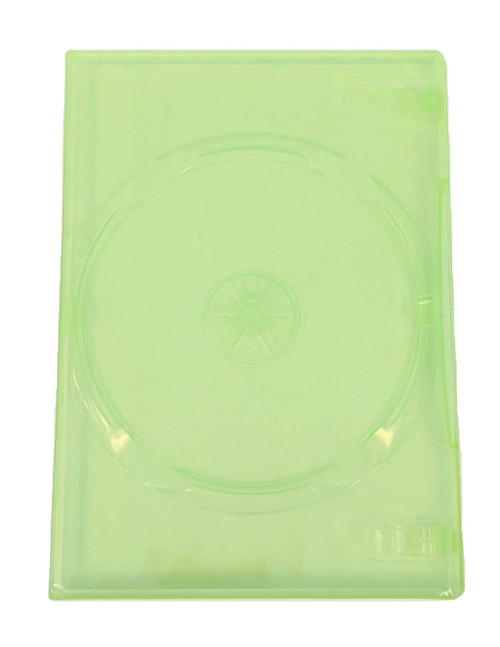 TodoMedia Standard 14mm Single (1-Disc Capacity) Green DVD Case for CD & DVD Discs, 14mm Green Color DVD Case with 1 Disc Capacity and Cover Art Sleeve (1-Piece)