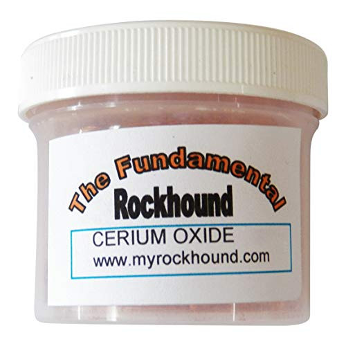 Fundamental Rockhound products: 1 pound Premium Red Cerium Oxide - Lapidary Rock Glass Polish
