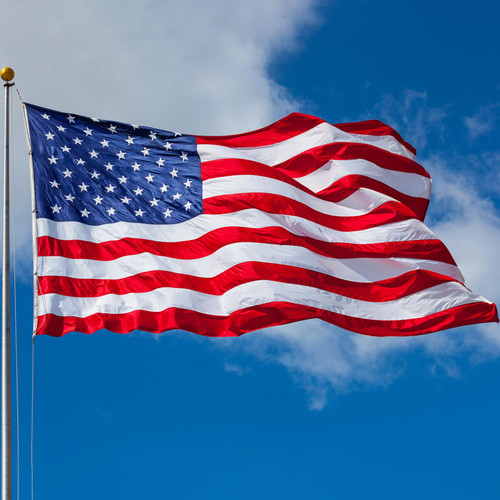American Flags 3x5 Ft for Outside, 100% USA Made Heavy Duty Nylon Thicken US Flags with Embroidered Stars & Brass Grommets, Durable Waterproof Anti-Tear Fade Resistant USA Flag American Flags 3x5 Ft for Outside, 100% USA Made Heavy Duty Nylon Thicken US Flags with Embroidered Stars & Brass Grommets, Durable Waterproof Anti-Tear Fade Resistant USA Flag