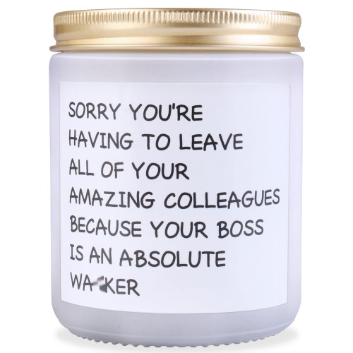 Coworker Leaving Gifts for Women Best Friends, Retirement Gifts for Work Bestie, Funny Farewell Going Away Gifts for Her Him, Lavender Scented Candles for Birthday Christmas Coworker Leaving Gifts for Women Best Friends, Retirement Gifts for Work Bestie, Funny Farewell Going Away Gifts for Her Him, Lavender Scented Candles for Birthday Christmas