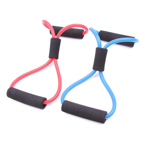 Unomor 8 Fitness Pulling Rope Power Tubes Waist Trainer with Straps Elastic Chest Expander Chest Expander Resistance Cables Resistance Band Chest Expander Pull Exerciser Sports Stretcher