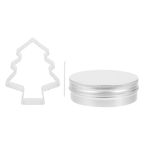 RORPOIR 1 Set Sugar Cookie Mold Tools Festive Cookie Molds Diy Cookie Molds Baking Molds Biscuits Cutters Creative Sugar Pie Molds Baking Supplies Diy Molds Candy Aluminum Christmas Tree