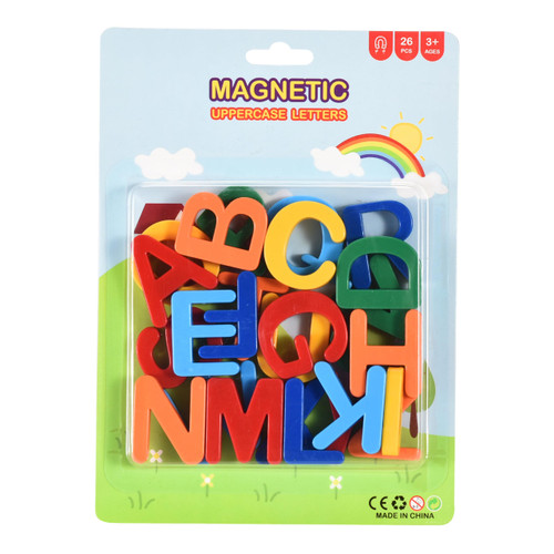 Amazaque Magnet English Alphabet - Refrigerator Magnets for Enhancing Vocabulary - Colorful ABC Educational Toy Set for Preschool Learning - Spelling Game for Kids - Fridge Magnet for Toddlers
