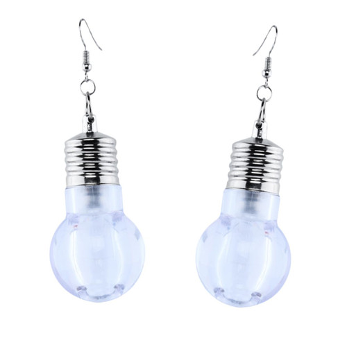 KESYOO 1 Pair LED bulbs christmas earrings hook earrings Idea Earrings Light Bulb Earrings Light Up Earrings Statement Earrings christmas light earrings pendant funny b109 decorations KESYOO 1 Pair LED bulbs christmas earrings hook earrings Idea Earrings Light Bulb Earrings Light Up Earrings Statement Earrings christmas light earrings pendant funny b109 decorations