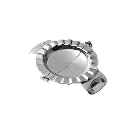 RORPOIR Pie Mould Press Empanada Press Cutter Empanada Wrapper Stainless Steel Dumpling Maker Calzone Dumpling Making Tool Home Dumpling Maker Pierogi Mould Ravioli Household Press Machine