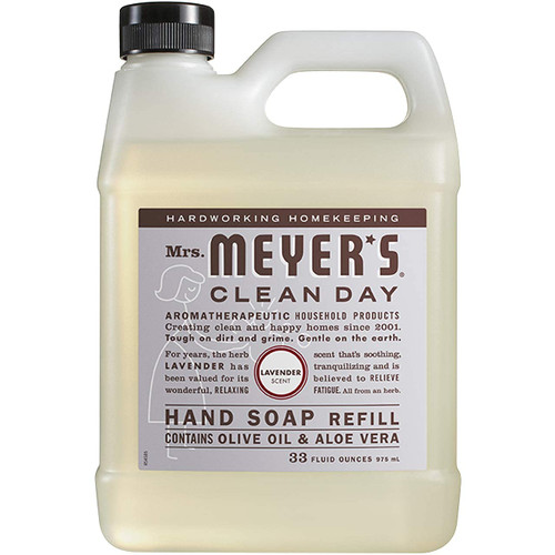 MRS. MEYER'S CLEAN DAY Liquid Hand Soap Refill Lavender (33 Fl Oz (Pack of 1)) MRS. MEYER'S CLEAN DAY Liquid Hand Soap Refill Lavender (33 Fl Oz (Pack of 1))