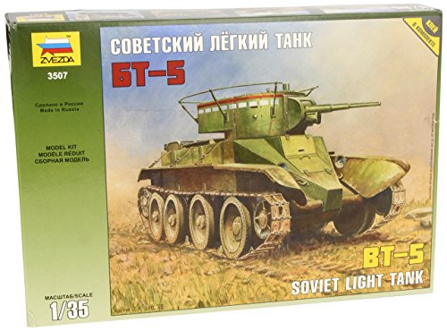 Zvezda Models BT-5 Soviet Light Tank