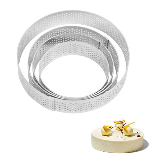 TIDTALEO 1 Pc 304 Circular Tart Rings Round Mousse Cake Ring Round Tart Rings biscuit english muffin rings cake shaper mousse pan donut mold stainless steel cake mold ring the circle cutter TIDTALEO 1 Pc 304 Circular Tart Rings Round Mousse Cake Ring Round Tart Rings biscuit english muffin rings cake shaper mousse pan donut mold stainless steel cake mold ring the circle cutter