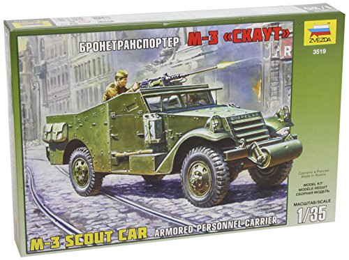 Zvezda Models M3 Scout Car (1/35 Scale)