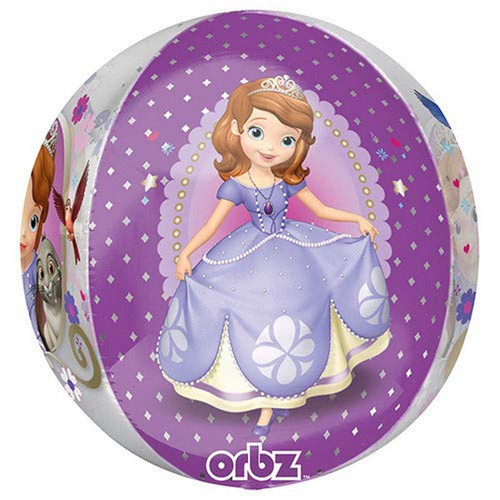 Anagram Sofia The First Orbz Foil Balloon, 16", Multicolored Anagram Sofia The First Orbz Foil Balloon, 16", Multicolored