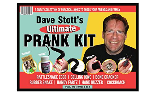 Fun Time Products Dave Stotts 'Ultimate Prank Kit, Funny Gag Gifts for Men, Women, and Kids