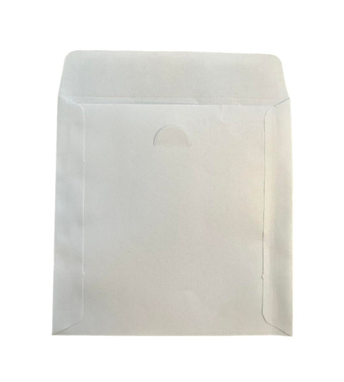 TodoMedia 100 White Paper Sleeves for CD/DVD - Perfect for Organizing and Storing Discs (White (No Window))