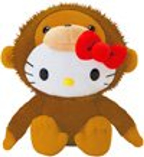 SANRIO HELLO KITTY 8 IN PLUSH: ORANGOUTAN