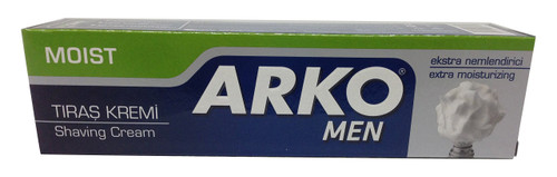 Arko Face Shaving Cream Men-Moist, Extra Moisturizing, 3.5 oz