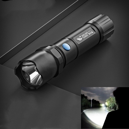 Zoomable LED Flashlight,100000 Lumens Super Bright Flashlight,Rechargeable Flashlight with 4 Modes,Powerful Handheld Flashlight for Camping,Hiking,Cycling,Home Reserve