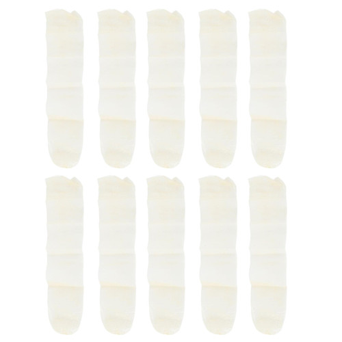 Sausage Casings,10 Pcs Hot Dog Casing Shell Sausage Ham Filling Casing Drying Sausage Casing for Flavorous Sausages Ham Hot Dog Making