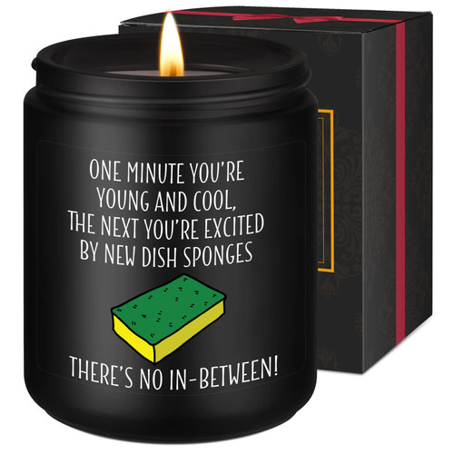 Fairy's Gift Funny Birthday Gifts for Women Men - 18th, 21st, 30th, 40th, 50th, 60th, 70th Birthday Gifts for Friend, Son, Brother, Sister, BF, Funny Bday Gifts, Happy Birthday Gifts - Scented Candle