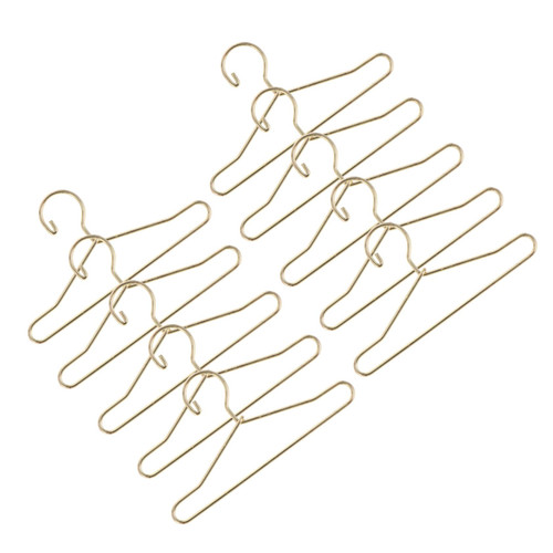 HOMSFOU 20 Pcs Doll Hanger Mini Baby Dolls Playset Accessories Mini Clothing Rack Doll Dress Metal Little Hangers Dolls Clothes Rack Metal Golden Doll Metal Clothes Hanger Doll Coat Rack HOMSFOU 20 Pcs Doll Hanger Mini Baby Dolls Playset Accessories Mini Clothing Rack Doll Dress Metal Little Hangers Dolls Clothes Rack Metal Golden Doll Metal Clothes Hanger Doll Coat Rack