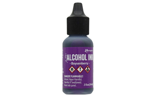 Tim Holtz - Ranger Boysenberry Ranger-Tim Holtz Alcohol Inks, 18 ml