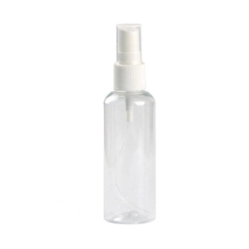 Plastic Empty Spray Bottle Portable Transparent Spray Atomizer Refillable Bottles,80ML