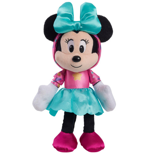 Disney Junior Minnie Mouse Small Plush Stuffed Animal, Officially Licensed Kids Toys for Ages 2 Up by Just Play