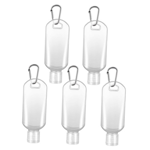 Beavorty 8pcs Toiletry Travel Containers Travel Liquid Container Silicone Travel Bottles Empty Squeeze Container Refillable Empty Bottle Empty Spray Bottles Press Bottles Refillable Bottles