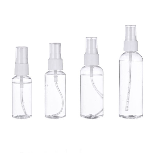 1PCS Refillable Bottles Transparent Plastic Perfume Atomizer Mini Empty Spray Bottle,50ml