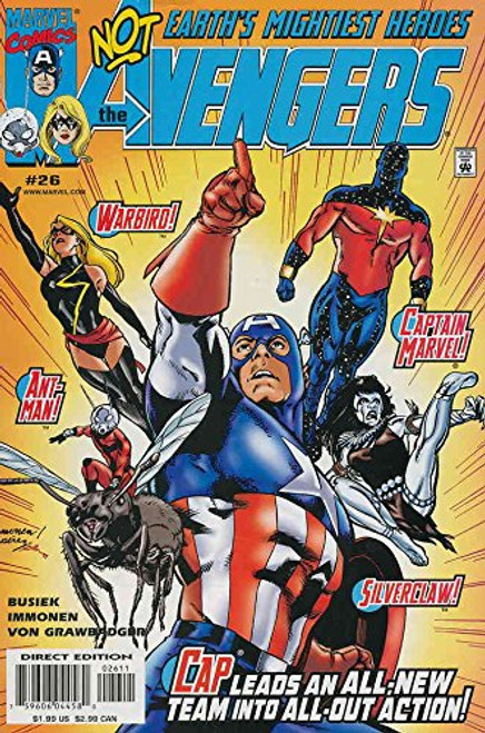 Avengers (Vol. 3) #26 VF/NM ; Marvel comic book | Kurt Busiek Avengers (Vol. 3) #26 VF/NM ; Marvel comic book | Kurt Busiek