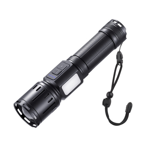 Kingebai LED Handheld Flashlight LE1600 High Lumens, Super Bright high Powered Battery Flashlight,Small and Extremely Bright Flash Light, Zoomable, Water Resistant, Adjustable Brightness for Camping